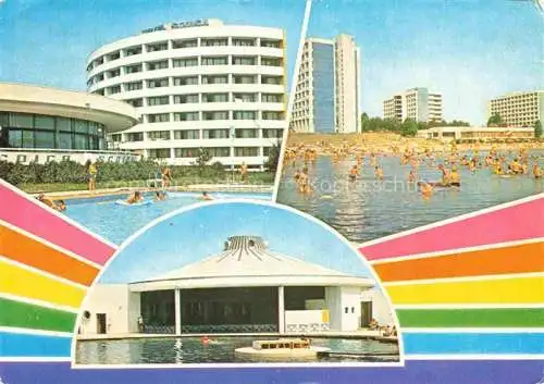 AK / Ansichtskarte  Statiunea Jupiter RO Hotelul Scoica Swimming Pool Badestrand