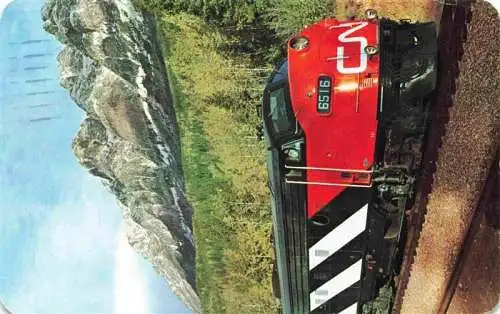 AK / Ansichtskarte  Eisenbahn Railway Chemin de Fer Super Continental Canadien National