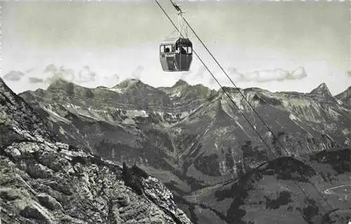 AK / Ansichtskarte  Seilbahn Cable-Car Telepherique Telepherique Rougemont Videmanette 