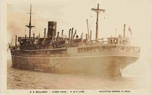 AK / Ansichtskarte  Marine  Warships S.S. Ballarat Alentines 