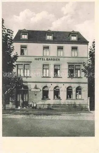 AK / Ansichtskarte  Gruenstadt Rheinland-Pfalz Hotel Barbier