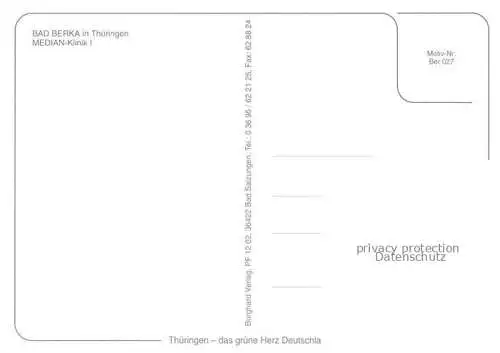 AK / Ansichtskarte  Bad Berka Median-Klinik I