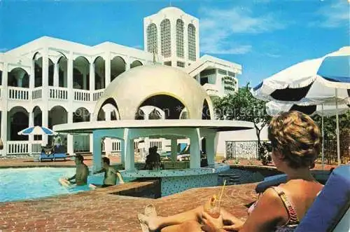 AK / Ansichtskarte  Victoria Falls Zimbabwe Rainbow Hotel Swimming Pool