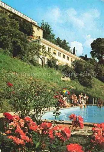 AK / Ansichtskarte  Riva  del Garda IT Hotel Ristorante S. M. Maddalena Swimming Pool