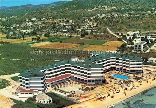AK / Ansichtskarte  Playa de Talamanca Ibiza ES Hotel Playa vista aérea