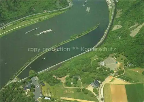 AK / Ansichtskarte  St Goarshausen Rhein Kiosk Loreleyhafen