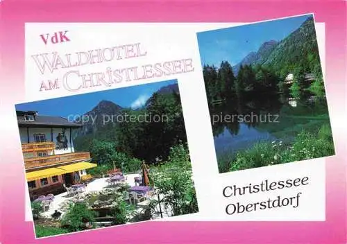 AK / Ansichtskarte  OBERSTDORF VdK Waldhotel am Christlesee