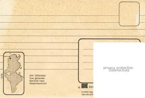 AK / Ansichtskarte  Ain Draham Tunesie Panorama