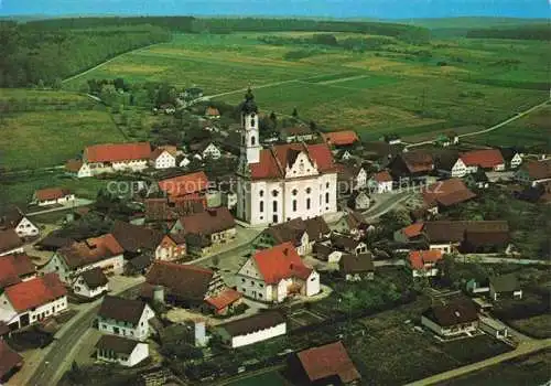 AK / Ansichtskarte  Steinhausen Bad Schussenried Wallfahrtskirche Erbauer Dominikus Zimmermann 18. Jhdt.