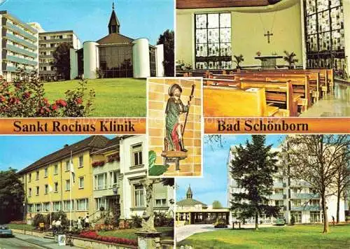 AK / Ansichtskarte  Bad Schoenborn Sankt Rochus Klinik Kapelle