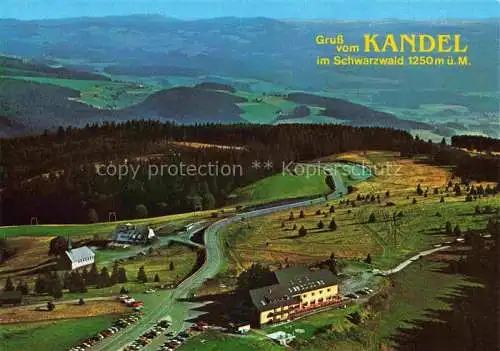 AK / Ansichtskarte  Kandel Breisgau Waldkirch BW Berghotel Berggasthaus Kandelhof Pius-Bergkapelle