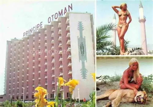 AK / Ansichtskarte  Torremolinos ES Principe Otoman Hotel Badenixen Loewin