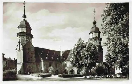 AK / Ansichtskarte  FREUDENSTADT Ev. Stadtkirche