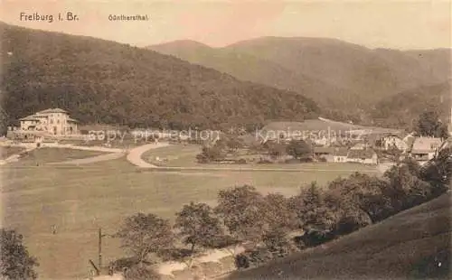 AK / Ansichtskarte  FREIBURG Breisgau BW Panorama Guenthersthal