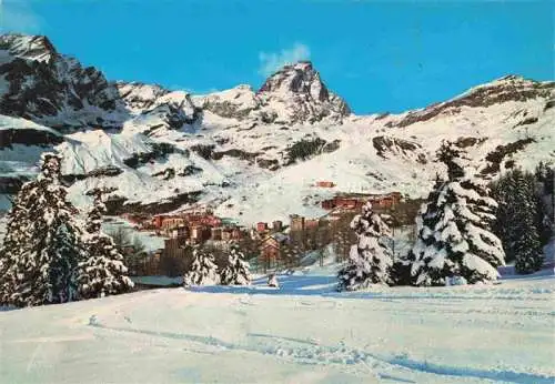 AK / Ansichtskarte  Breuil 2050m Cervinia Winterpanorama Valle d'Aosta