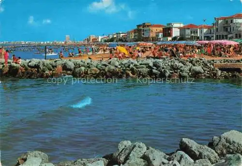 AK / Ansichtskarte  Viserba Rimini IT Scorcio panoramico Spiaggia