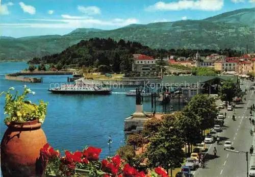 AK / Ansichtskarte  Intra Lago Maggiore TI Scorcio panoramico