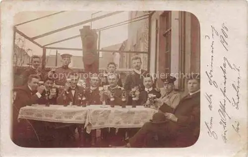 AK / Ansichtskarte  Woltersdorf Erkner Brandenburg Erinnerung zum Osterfeiertag 1908