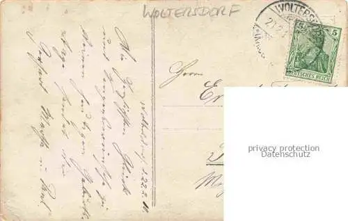 AK / Ansichtskarte  Woltersdorf Erkner Brandenburg Erinnerung zum Osterfeiertag 1908