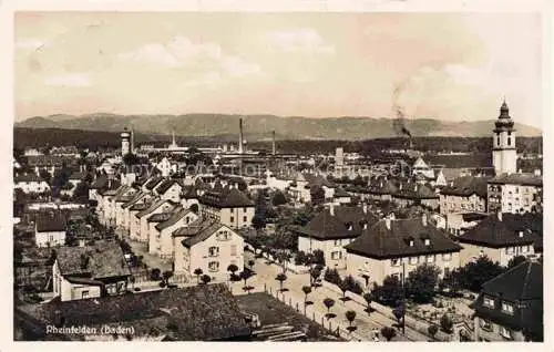 AK / Ansichtskarte  Rheinfelden Baden BW Fliegeraufnahme