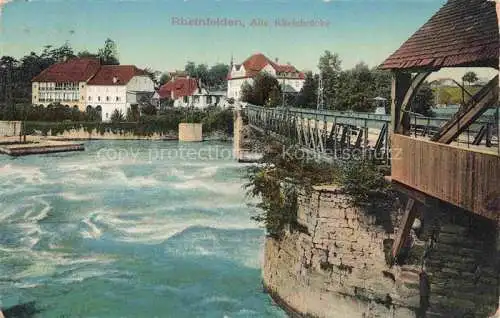 AK / Ansichtskarte  Rheinfelden Baden BW Alte Rheinbruecke