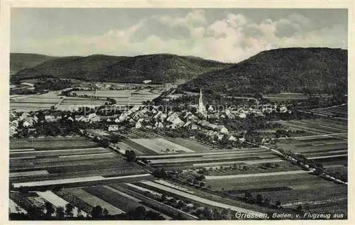 AK / Ansichtskarte  Griessen Baden Klettgau Waldshut BW Fliegeraufnahme