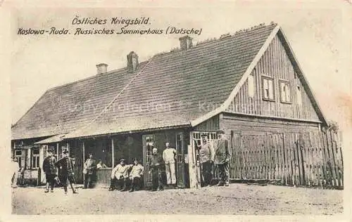 AK / Ansichtskarte  Koslowa-Ruda Kazlu-Ruda Lithuania Russisches Sommerhaus Datsche