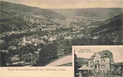 AK / Ansichtskarte  Zell Labaroche 68 Haut-Rhin Panorama Restauration Fischer