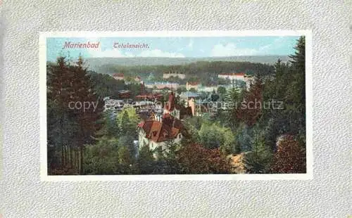 AK / Ansichtskarte  Marienbad MARIANSKE LAZNE CZ Panorama