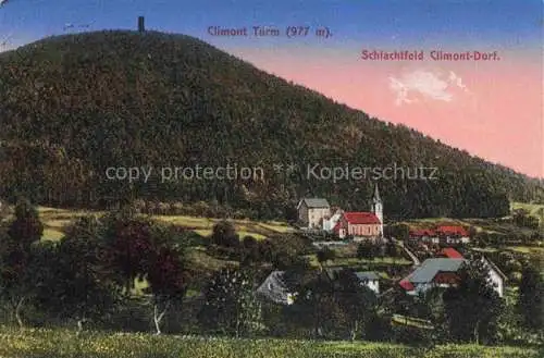 AK / Ansichtskarte  Climont Urbeis 67 Bas-Rhin Climont Turm und Dorf