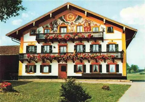 AK / Ansichtskarte  Gstadt Chiemsee Gaestehaus Haus Strasswender Moierhof