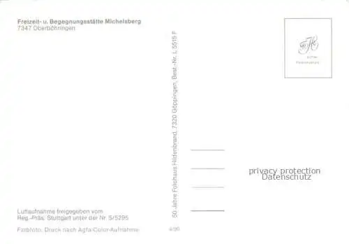 AK / Ansichtskarte  Oberboehringen Freizeit- und Begegnungsstaette Michelsberg