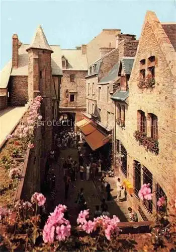 AK / Ansichtskarte  Le Mont-Saint-Michel La Grande Rue