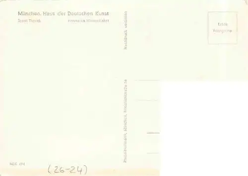 AK / Ansichtskarte  Verlag HDK Haus der Deutschen Kunst Nr. 494 Josef Thorak Hanneles Himmelfahrt