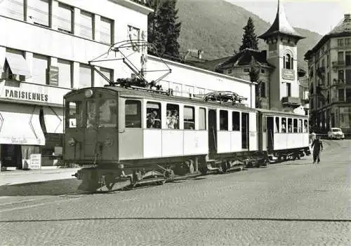 AK / Ansichtskarte  Eisenbahn Railway Chemin de Fer Centovallizug Locarno ABDe 4/4 15