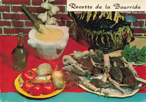 AK / Ansichtskarte  Rezept Recette-- la Bourride Emilie Bernard