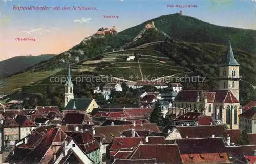 AK / Ansichtskarte  Rappoltsweiler Elsass Ribeauville 68 Haut-Rhin Gleesberg Hoh Rappoltstein