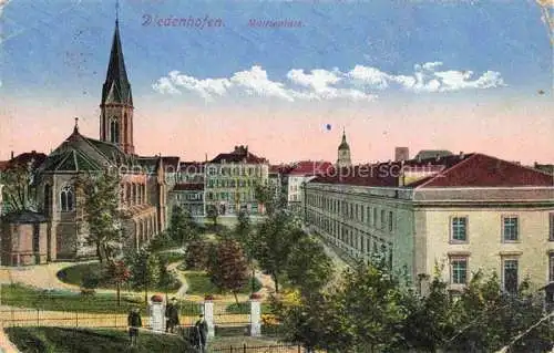 AK / Ansichtskarte  Diedenhofen Thionville 57 Moselle Marienplatz