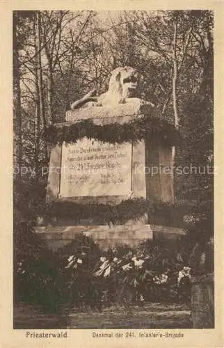 AK / Ansichtskarte  Priesterwald Kriegsschauplatz 54 Meurthe-et-Moselle Denkmal der 241 Infanterie Brigade