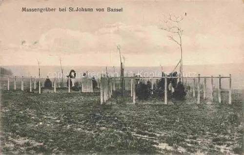 AK / Ansichtskarte  St Johann von Bassel St-Jean-de-Bassel 57 Moselle Massengraeber