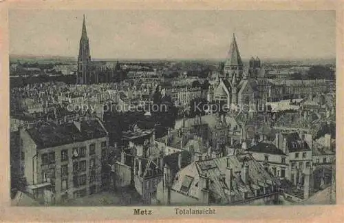 AK / Ansichtskarte  METZ  57 Moselle Totalansicht