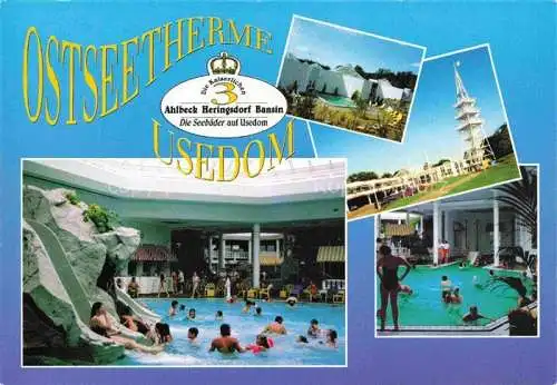 AK / Ansichtskarte  Usedom Ostseetherme Die Kaiserlichen Seebaeder der Insel Ahlbeck Heringsdorf Bansin