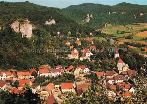 AK / Ansichtskarte  Streitberg Oberfranken Panorama Luftkurort Fraenkische Schweiz