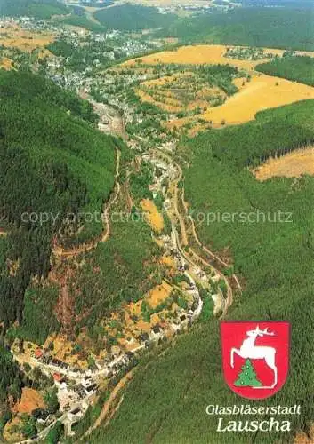 AK / Ansichtskarte  Lauscha Panorama Glasblaeserstadt Thueringer Wald