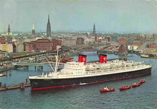 AK / Ansichtskarte  Dampfer Oceanliner Hanseatic Hamburg Atlantik Linie 