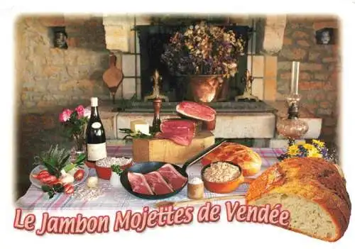 AK / Ansichtskarte  Rezept Recette-- le Jambon Mojettes de Vendee