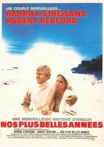 AK / Ansichtskarte  Kino Film Cinema Cine Nos plus belles annees Barbara Streisand Robert Redford