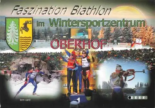 AK / Ansichtskarte  Wintersport Biathlon Oberhof