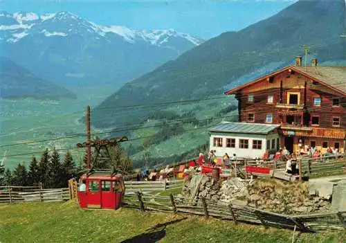 AK / Ansichtskarte  Seilbahn Cable-Car Telepherique Grindlalm Enzian Sepp Zell am Ziller