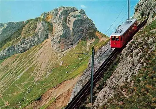 AK / Ansichtskarte  Zahnradbahn Standseilbahn Furniculaire Rack Railway-- Pilatus 